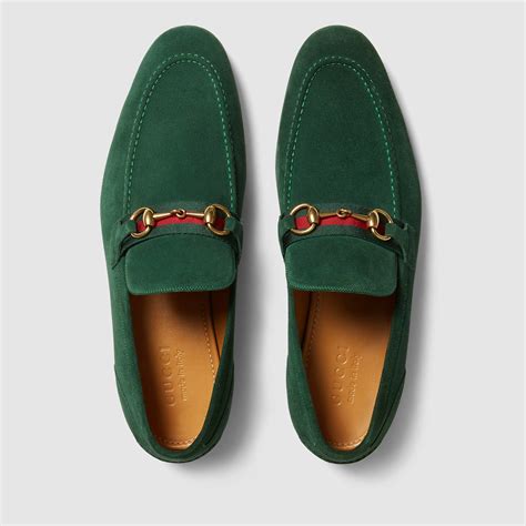 men loafers spikes green dress slipper gucci|gucci mules for men.